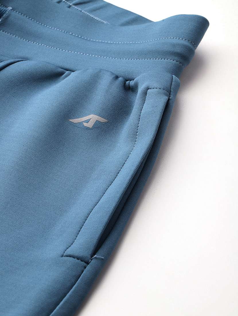 women solid mid rise regular fit track pant - 22009276 -  Standard Image - 4