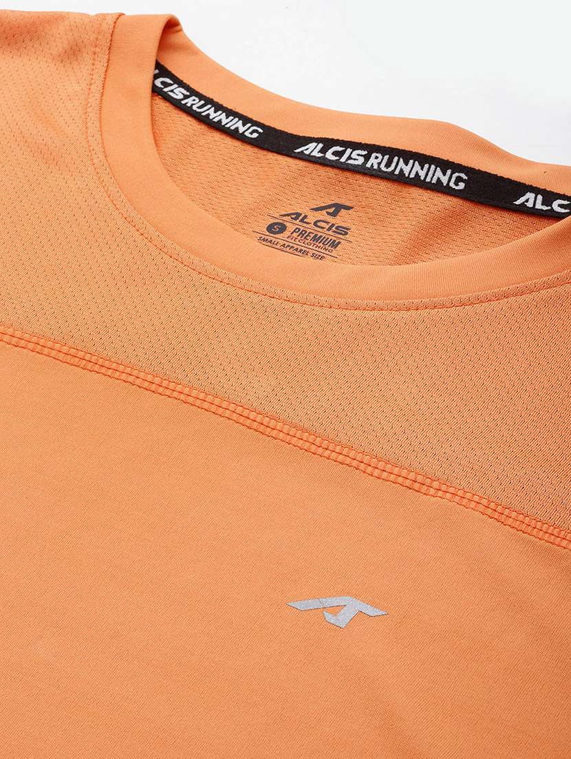 women solid short sleeve dry fit t-shirt - 22009285 -  Standard Image - 4