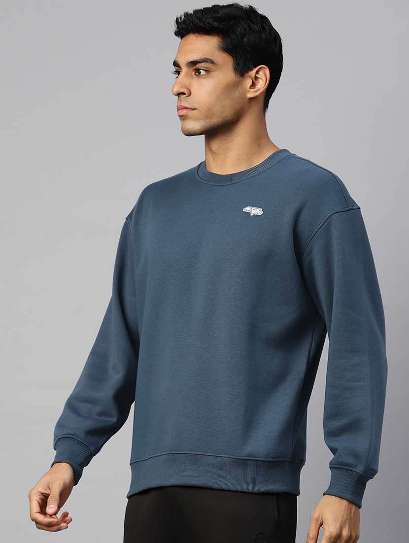 men back print long sleeve regular fit sweatshirt - 22009298 -  Standard Image - 4