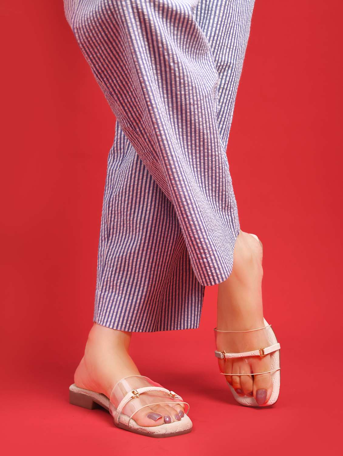 women slip on flat sandal - 22009313 -  Standard Image - 1