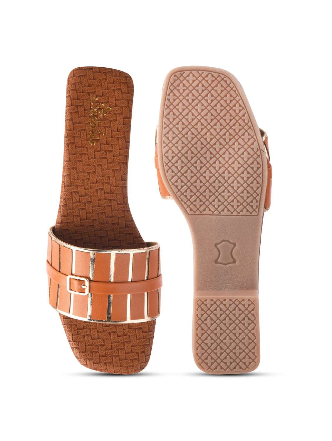 women slip on flat sandal - 22009314 - Standard Image - 4