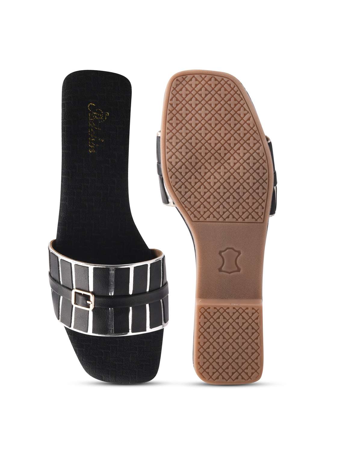 women slip on flat sandal - 22009315 - Standard Image - 4