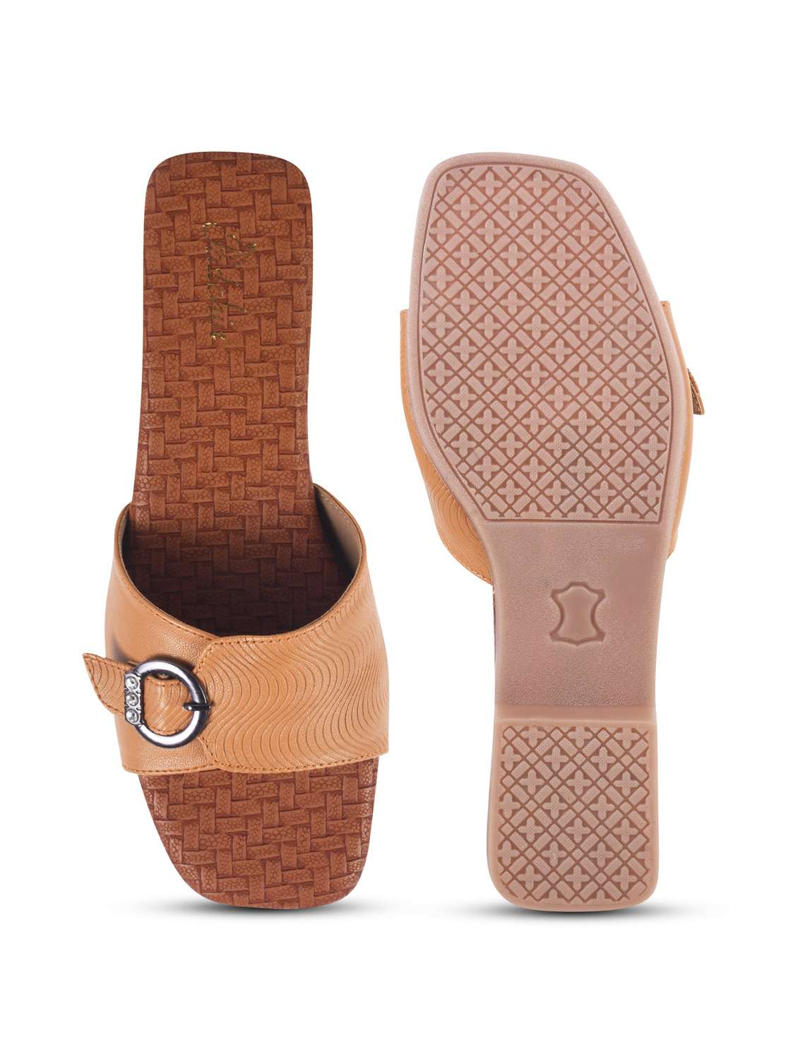 women slip on flat sandal - 22009317 - Standard Image - 4