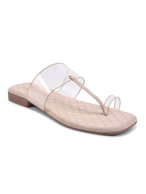 women one toe flat sandal - 22009326 -  Standard Image - 0