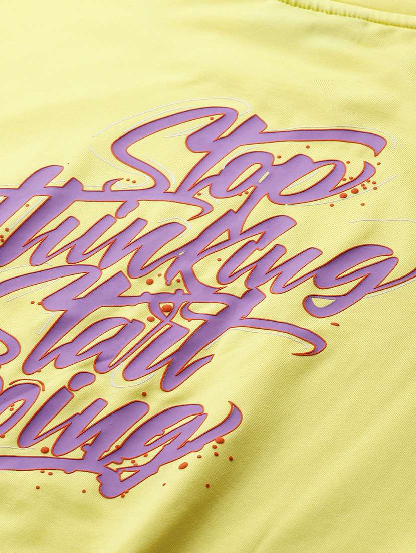 women typographic long sleeve pullover sweatshirt - 22009339 - Standard Image - 4