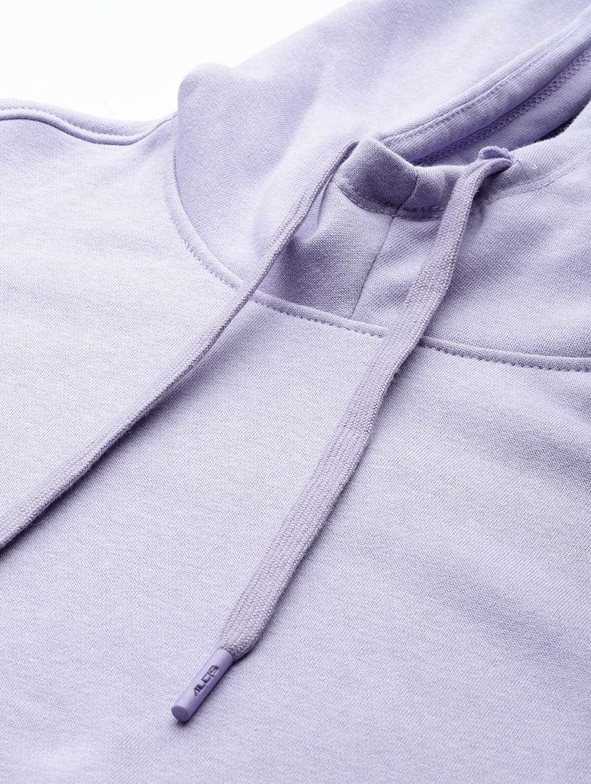 women solid long sleeve pullover sweatshirt - 22009341 -  Standard Image - 4