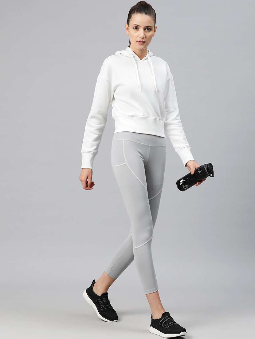 women solid long sleeve pullover sweatshirt - 22009346 - Standard Image - 4