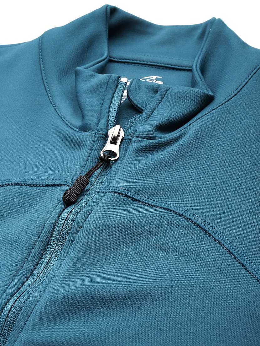 women solid long sleeve zipper sweatshirt - 22009347 - Standard Image - 4