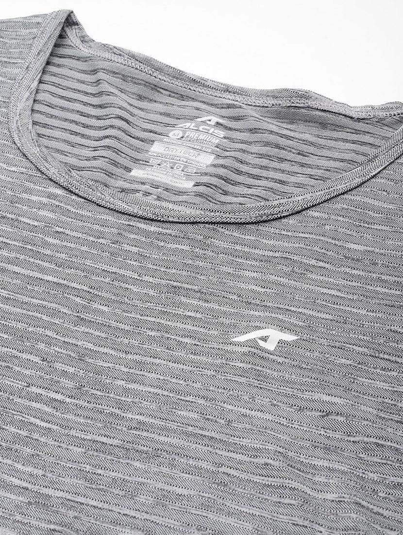men striped sleeveless dry fit t-shirt - 22009365 - Standard Image - 1