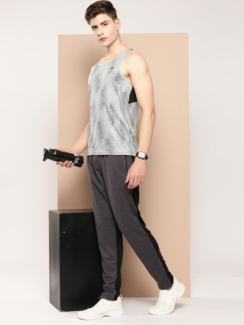 men polka dot sleeveless dry fit t-shirt - 22009366 - Standard Image - 4