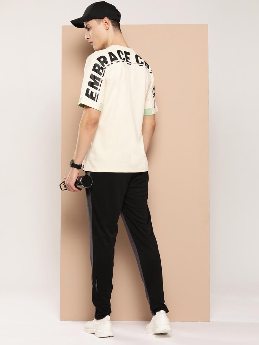 men typographic short sleeve regular fit t-shirt - 22009367 - Standard Image - 4