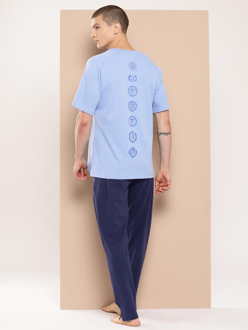 men back print short sleeve loose fit t-shirt - 22009381 - Standard Image - 4