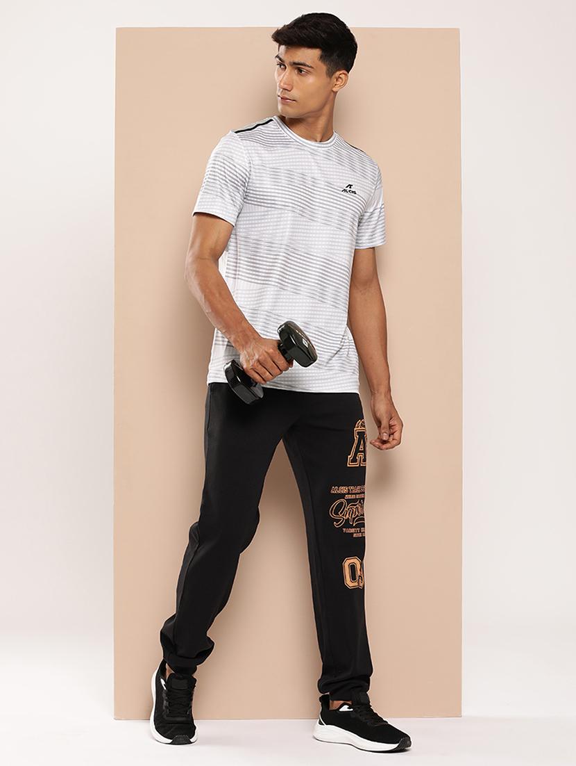 men striped short sleeve regular fit sport t-shirt - 22009382 - Standard Image - 4