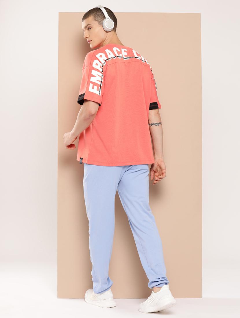 men back print short sleeve loose fit t-shirt - 22009384 - Standard Image - 4