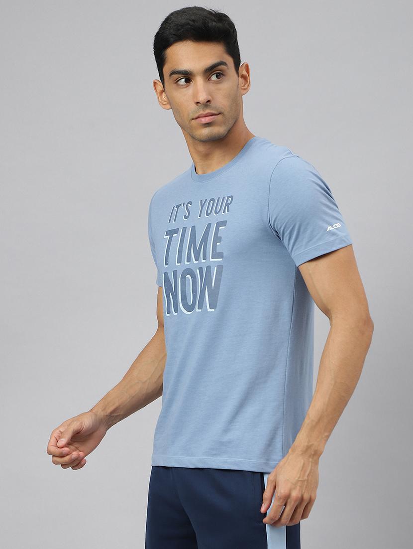 men front print short sleeve regular fit t-shirt - 22009390 -  Standard Image - 1