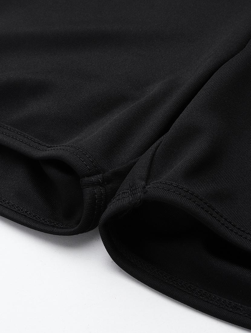 women solid mid rise sports shorts - 22009395 - Standard Image - 4