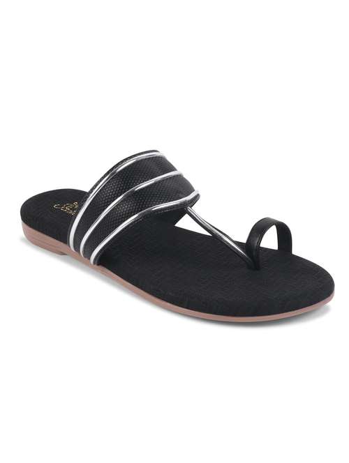 women one toe flat sandal - 22009418 - Standard Image - 0