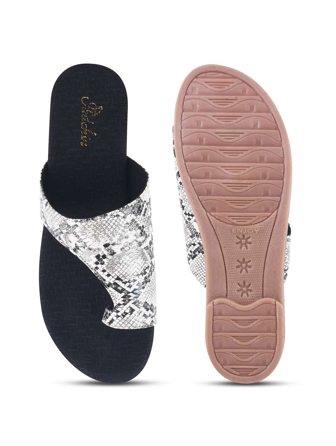 women toe separator flat sandal - 22009421 -  Standard Image - 4