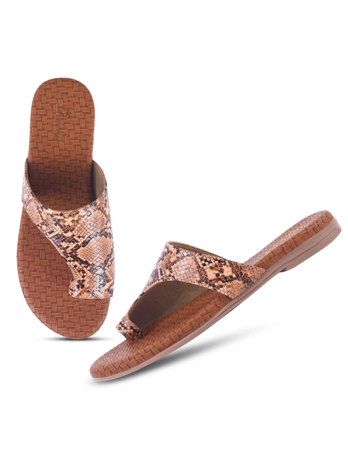 women toe separator flat sandal - 22009422 -  Standard Image - 1