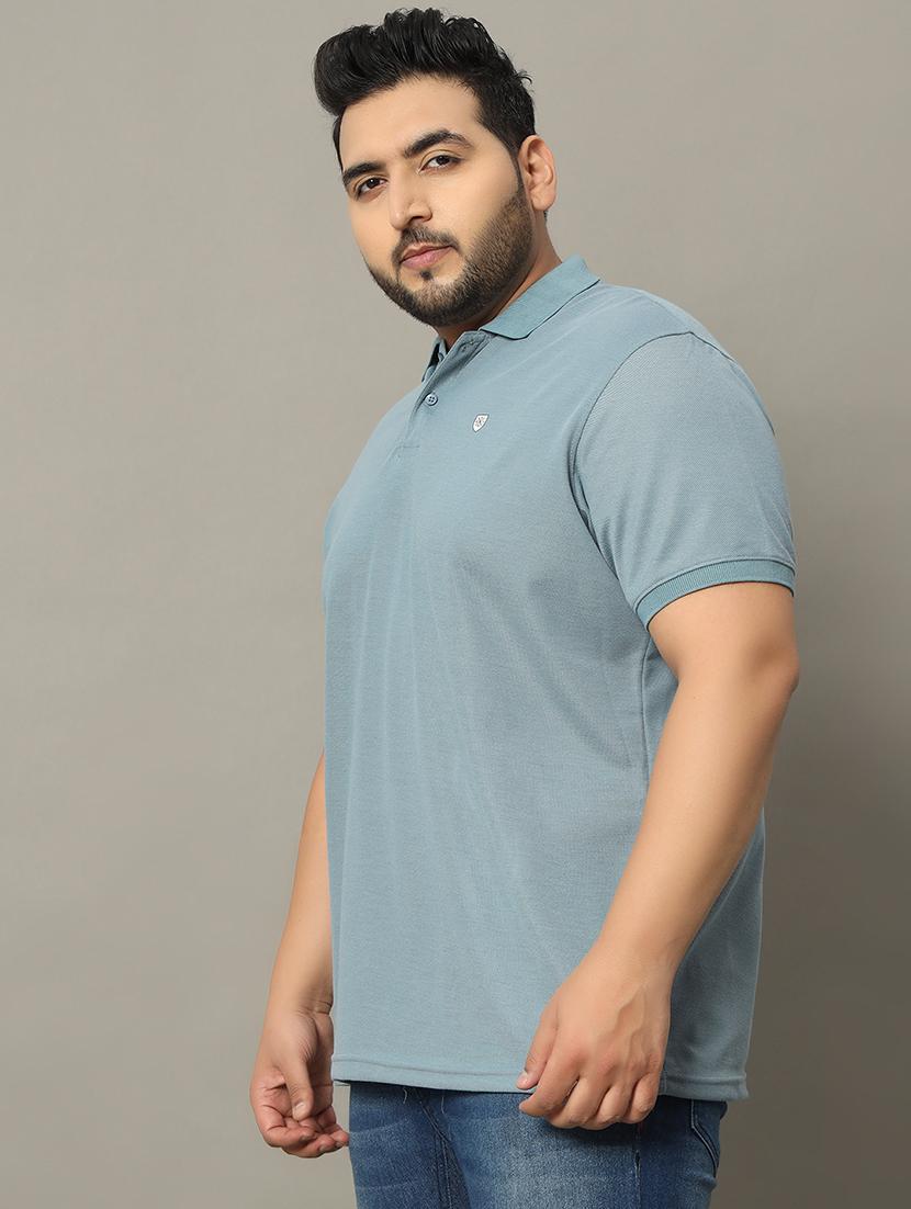 men solid short sleeve regular fit polo t-shirt - 22009566 - Standard Image - 1