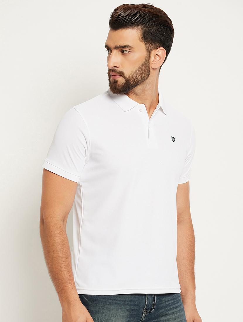 men solid short sleeve regular fit polo t-shirt - 22009577 -  Standard Image - 1