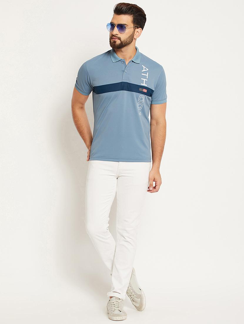 men striped short sleeve regular fit polo t-shirt - 22009648 - Standard Image - 4