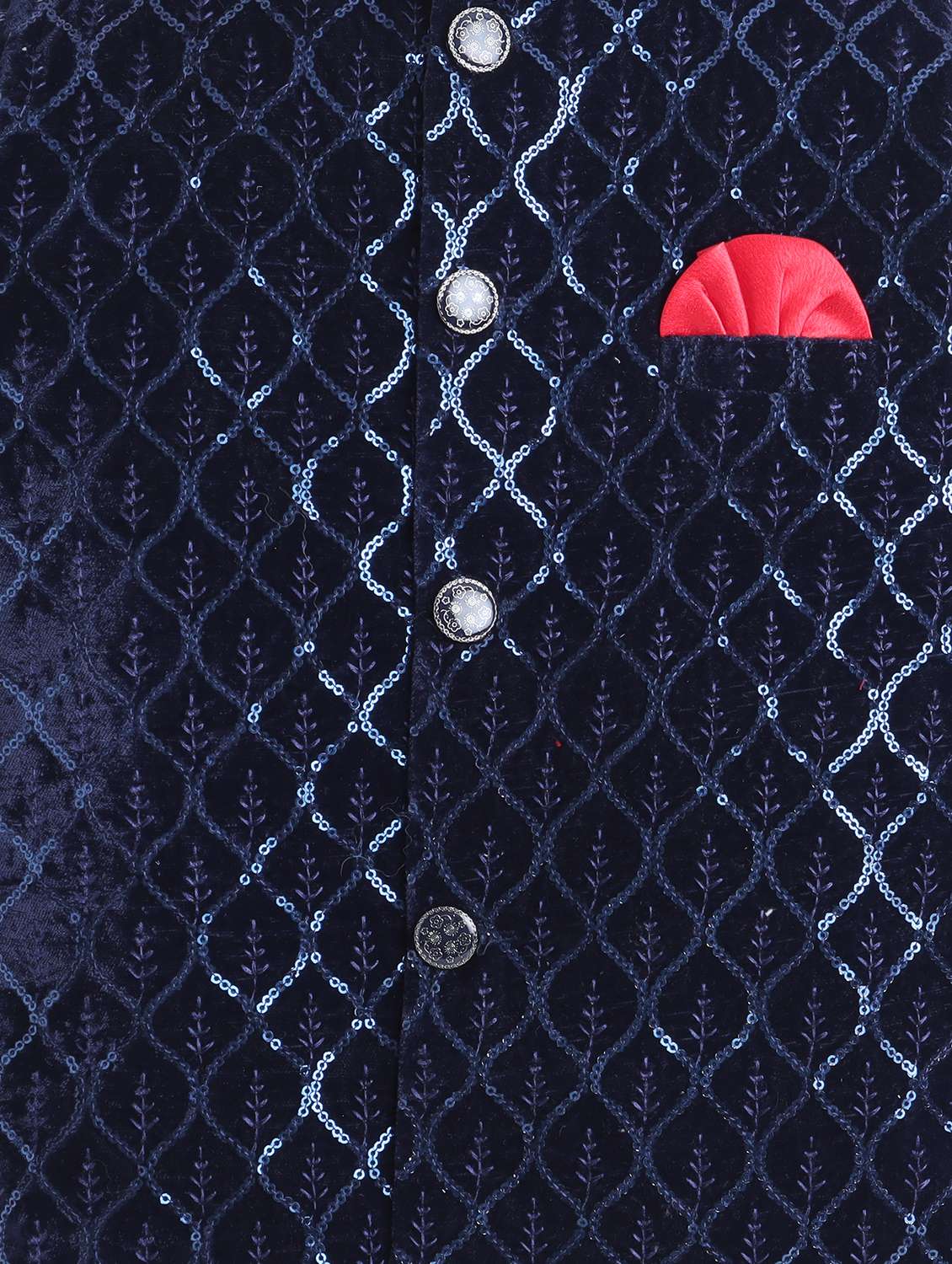 boys solid with work long sleeve two piece suit set - 22009663 -  Standard Image - 4