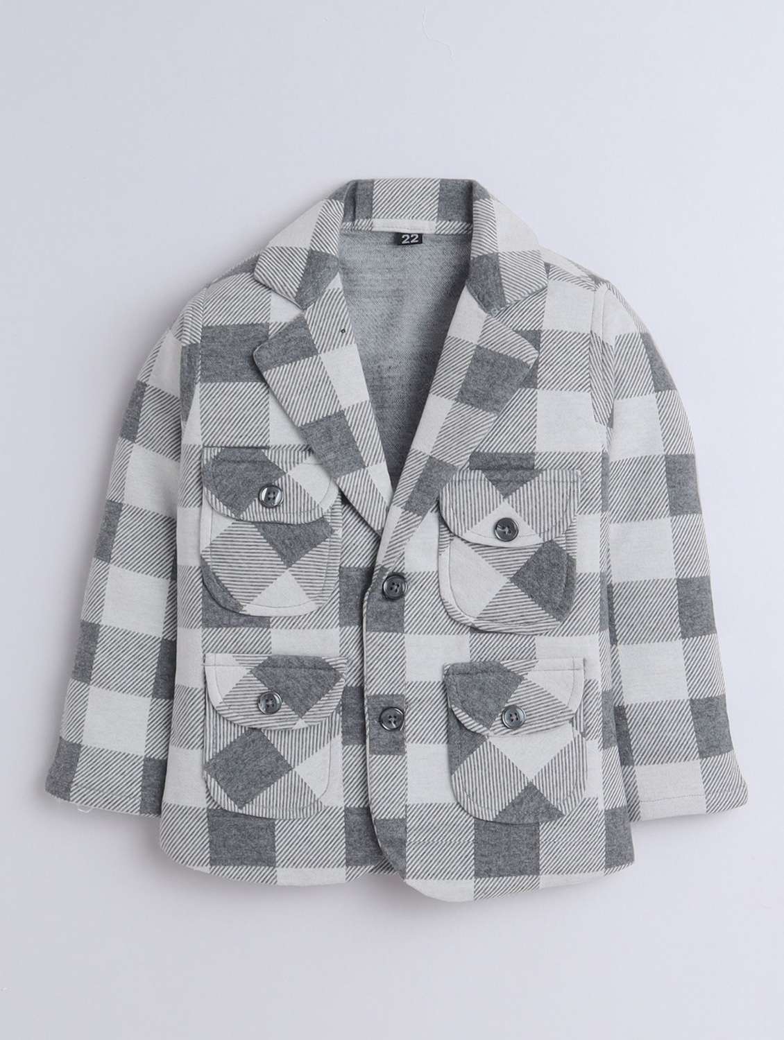 boys checkered three piece suit set - 22009666 -  Standard Image - 4