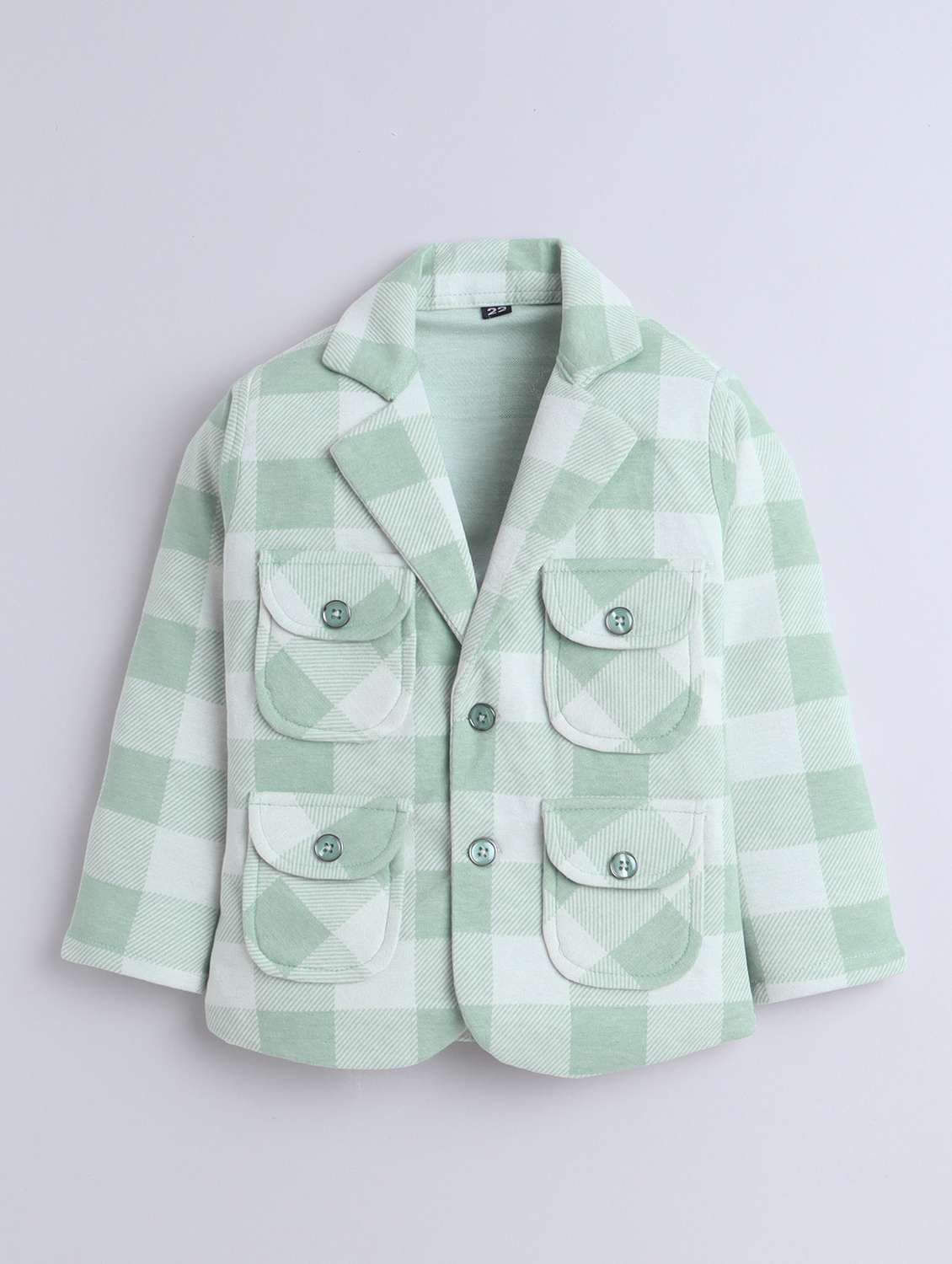 boys checkered three piece suit set - 22009667 -  Standard Image - 1