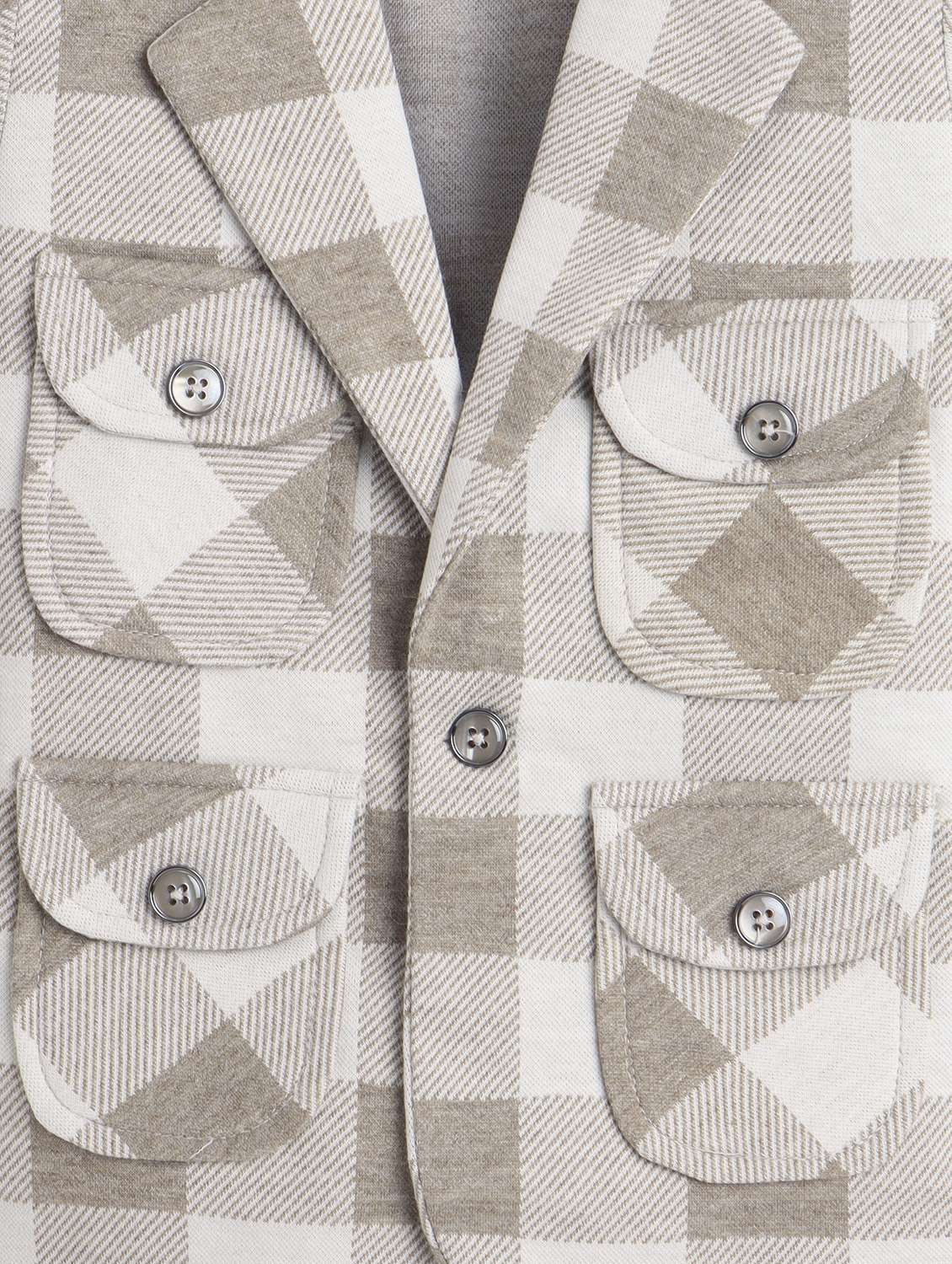 Boys Checkered Three Piece Suit Set - 22009668 -  Standard Image - 4