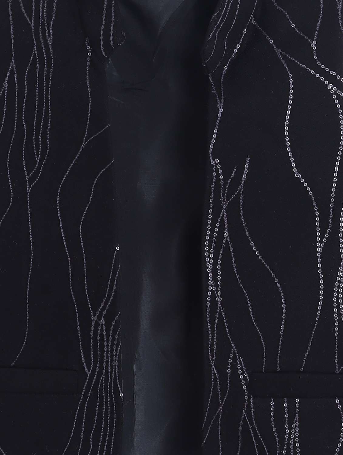 boys solid with work long sleeve three piece suit set - 22009677 -  Standard Image - 4