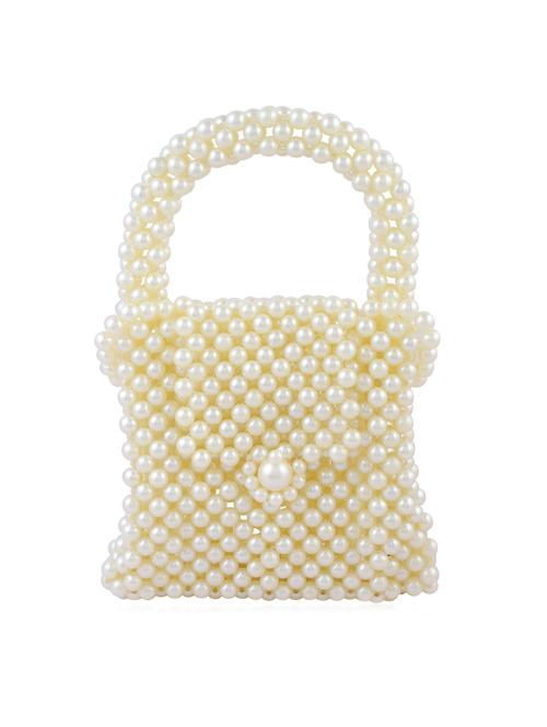 handcrafted pearl handbag crossbody party bag - 22011283 - Standard Image - 0