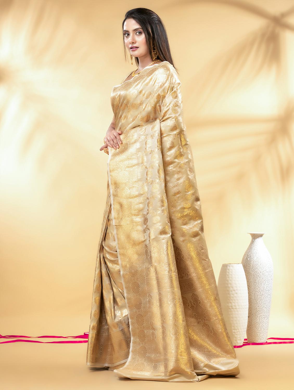 women self design banarasi saree with blouse - 22011305 -  Standard Image - 1
