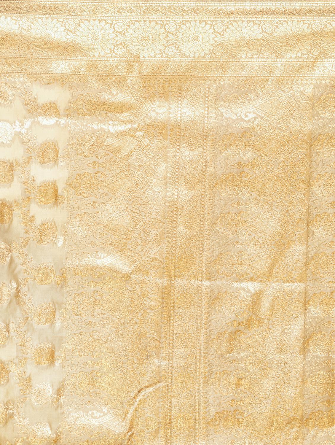 women self design banarasi saree with blouse - 22011305 - Standard Image - 4