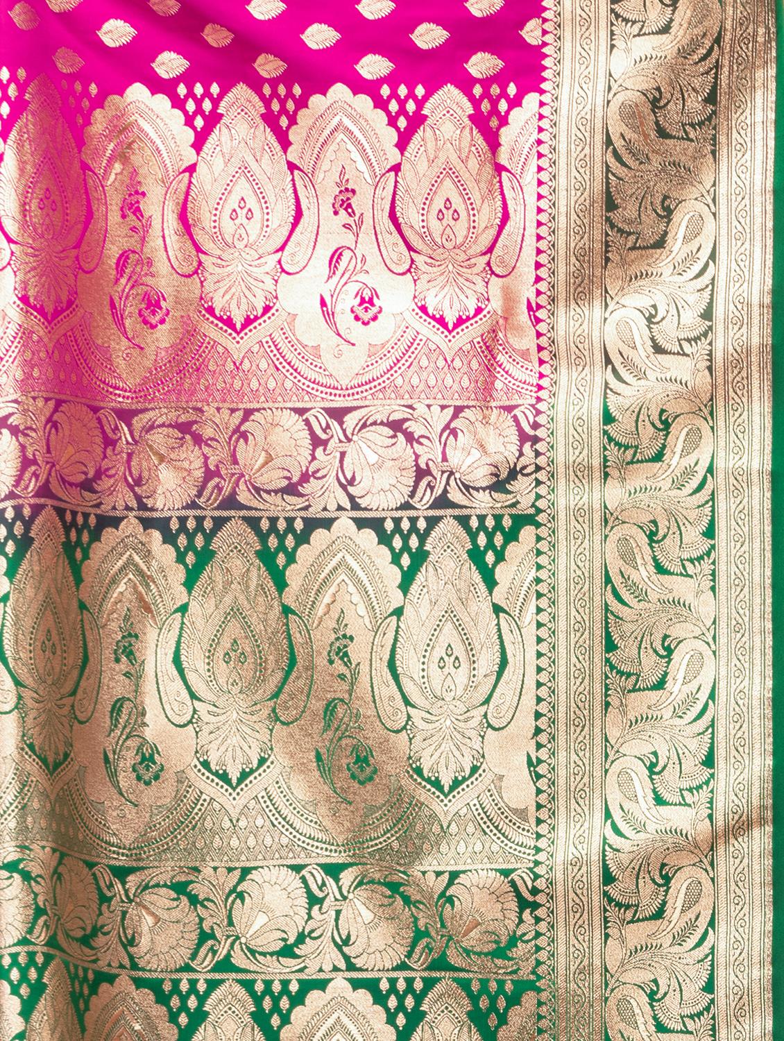 women self design banarasi saree with blouse - 22011339 - Standard Image - 4