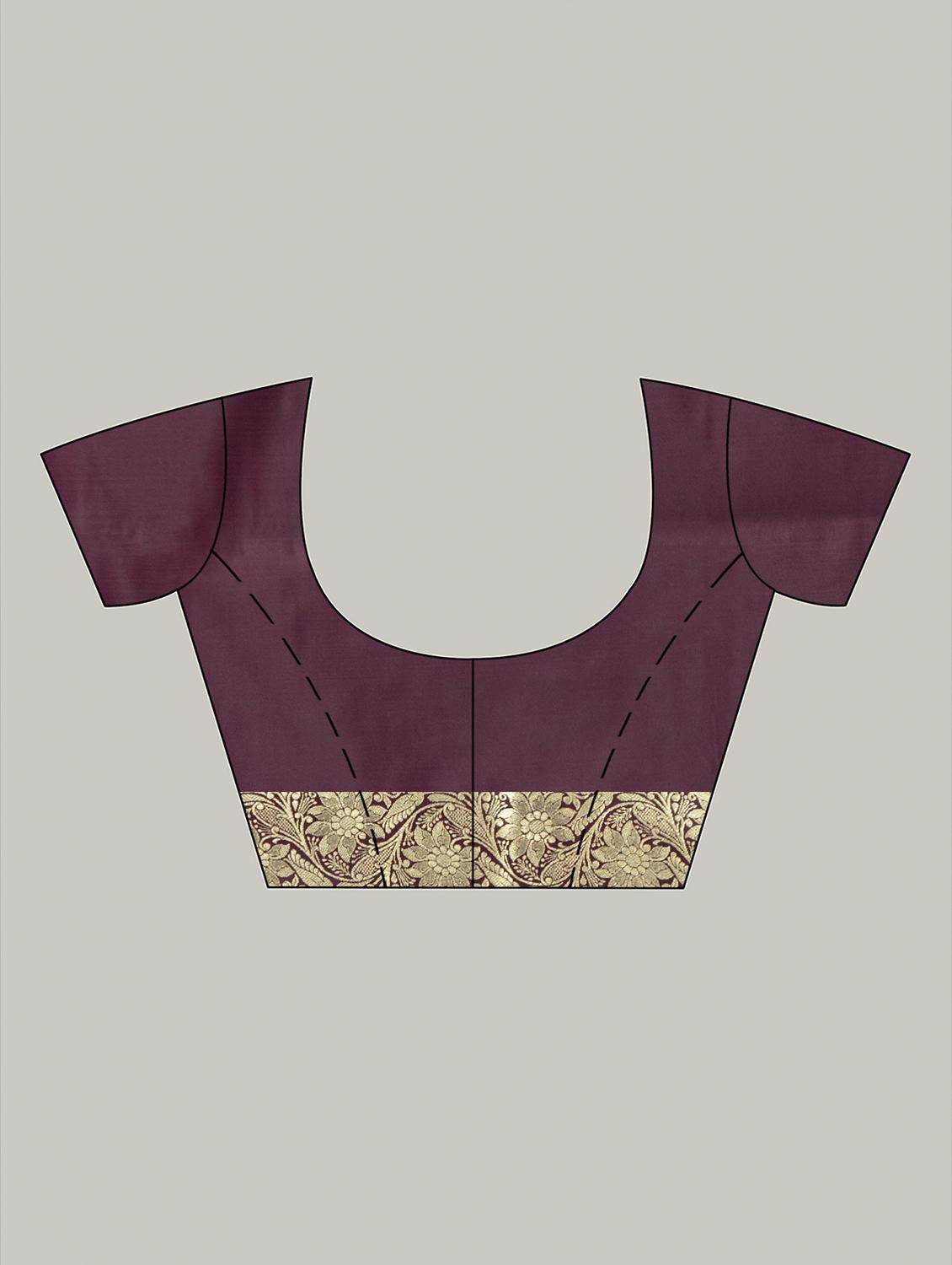 women self design banarasi saree with blouse - 22011342 - Standard Image - 4