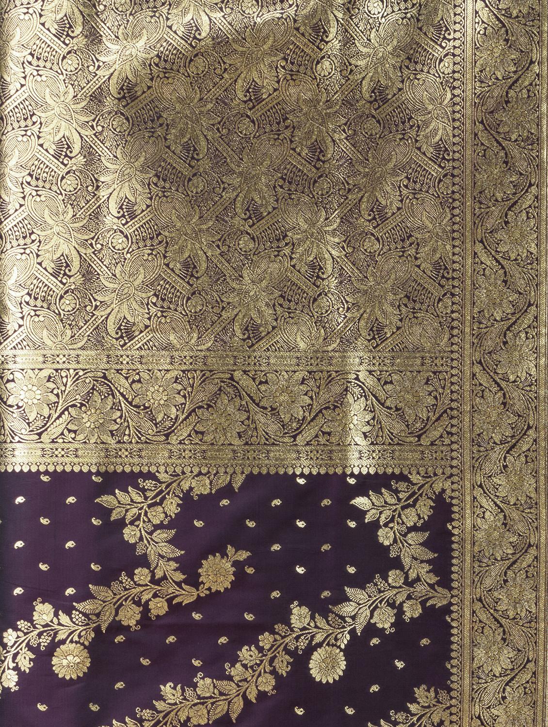 women self design banarasi saree with blouse - 22011344 - Standard Image - 4