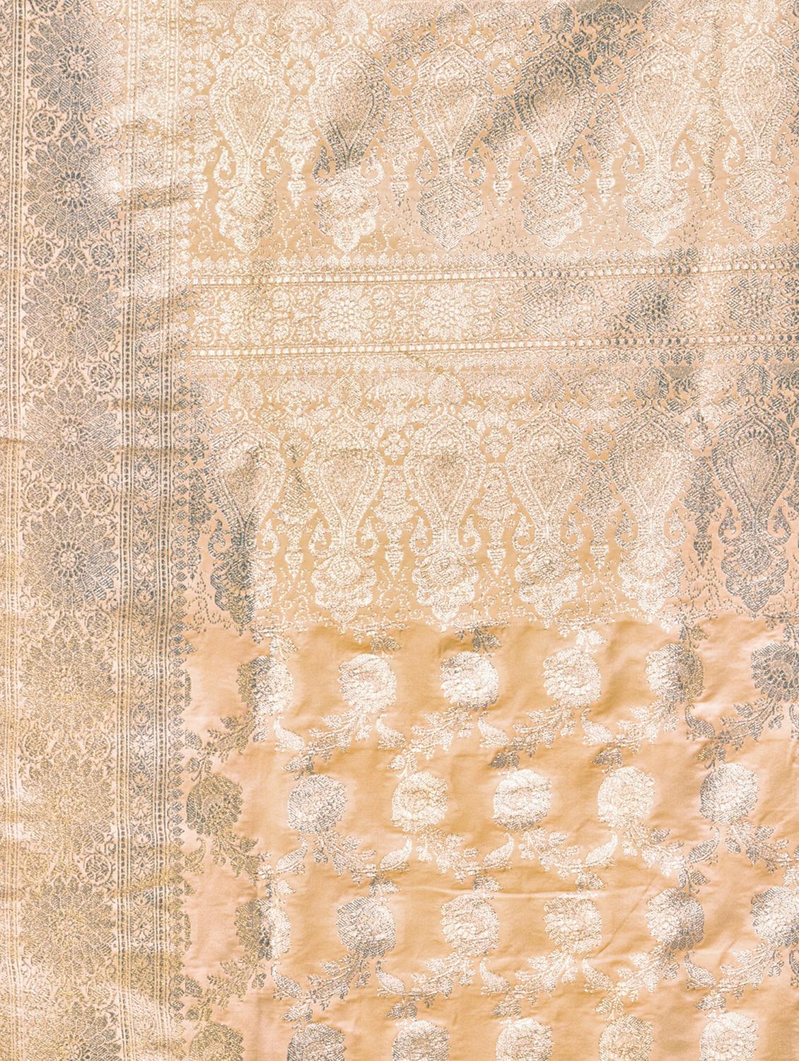women self design banarasi saree with blouse - 22011346 - Standard Image - 4