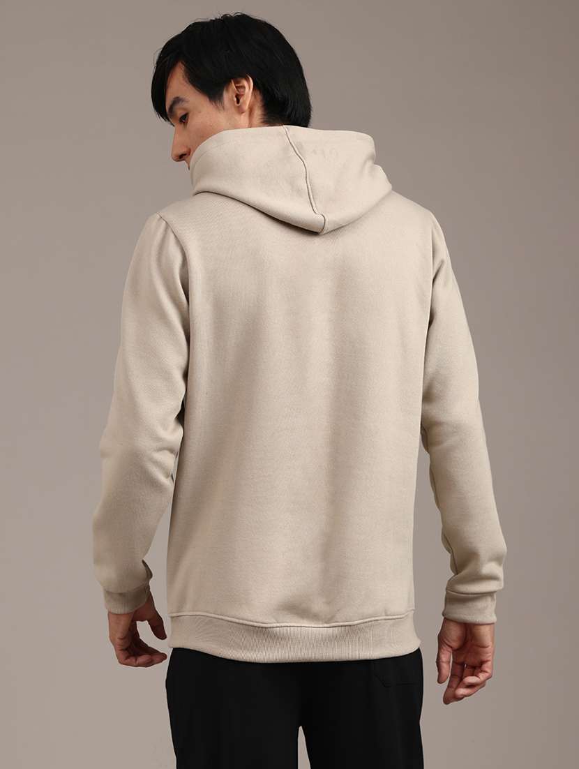 men printed long sleeve hooded sweatshirt - 22011680 -  Standard Image - 4