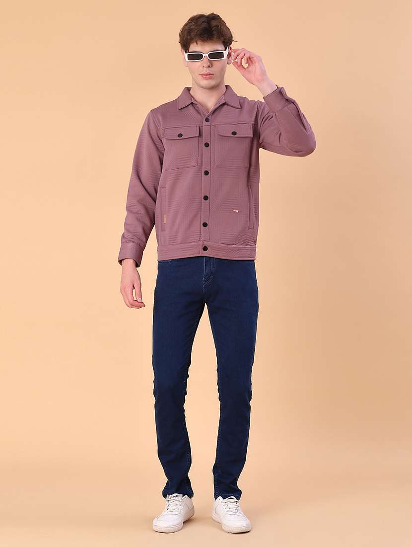 men plain mid rise full length jean - 22011689 -  Standard Image - 4