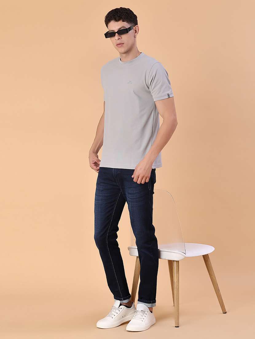 men washed mid rise full length jean - 22011774 -  Standard Image - 4