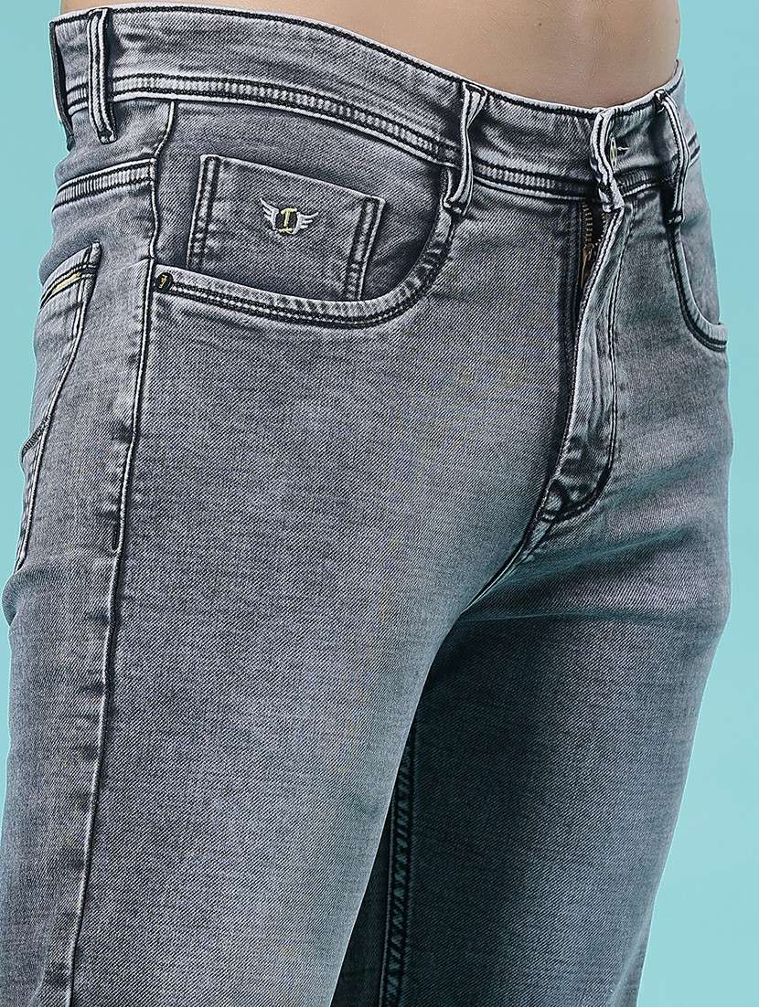 men washed mid rise full length jean - 22011831 -  Standard Image - 4