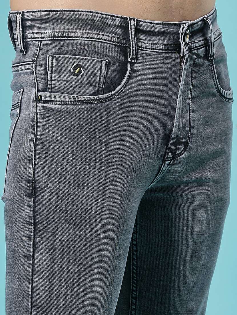 men washed mid rise full length jean - 22011832 -  Standard Image - 4