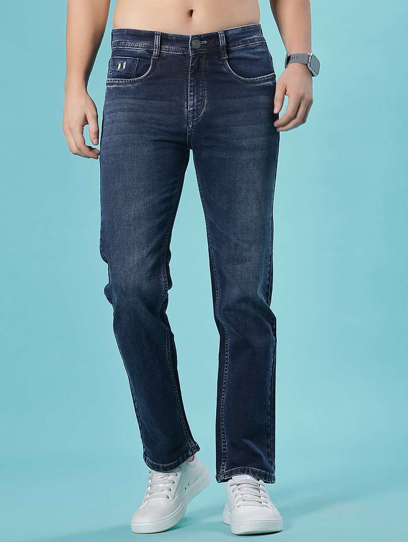 men washed mid rise full length jean - 22011841 -  Standard Image - 1