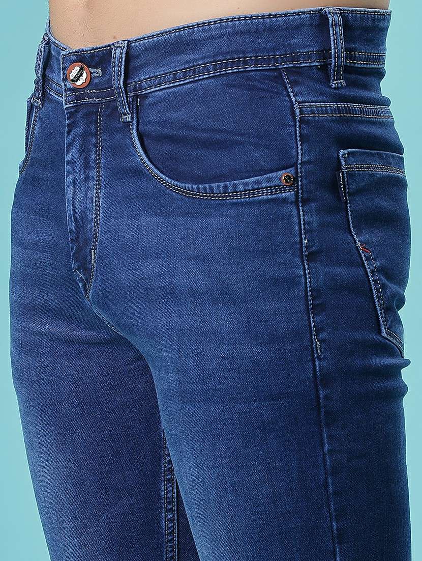 men washed mid rise full length jean - 22011844 -  Standard Image - 4
