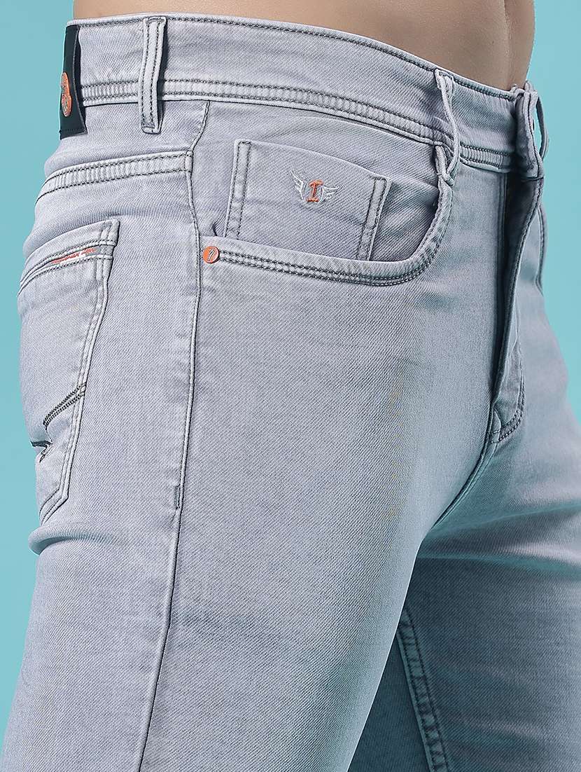 men washed mid rise full length jean - 22011845 -  Standard Image - 4