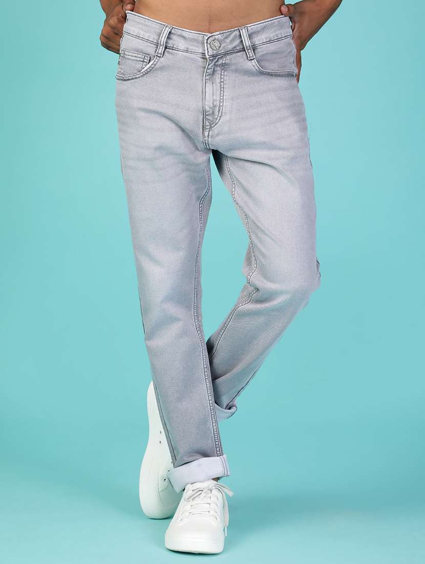 men washed mid rise full length jean - 22011891 -  Standard Image - 1