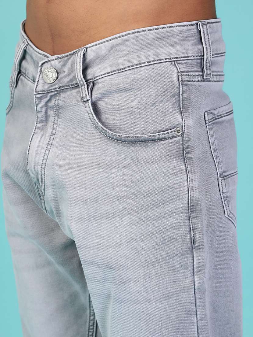 men washed mid rise full length jean - 22011891 -  Standard Image - 4