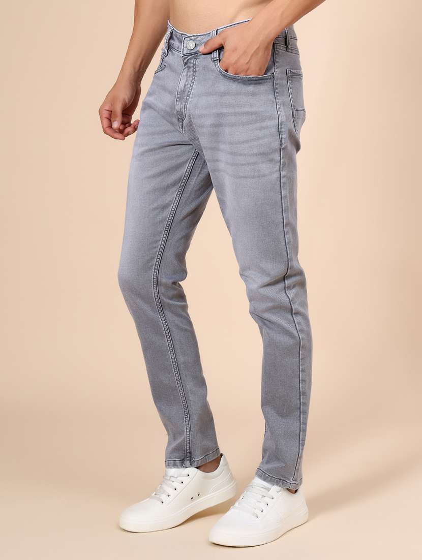 men washed mid rise full length jean - 22011893 -  Standard Image - 1