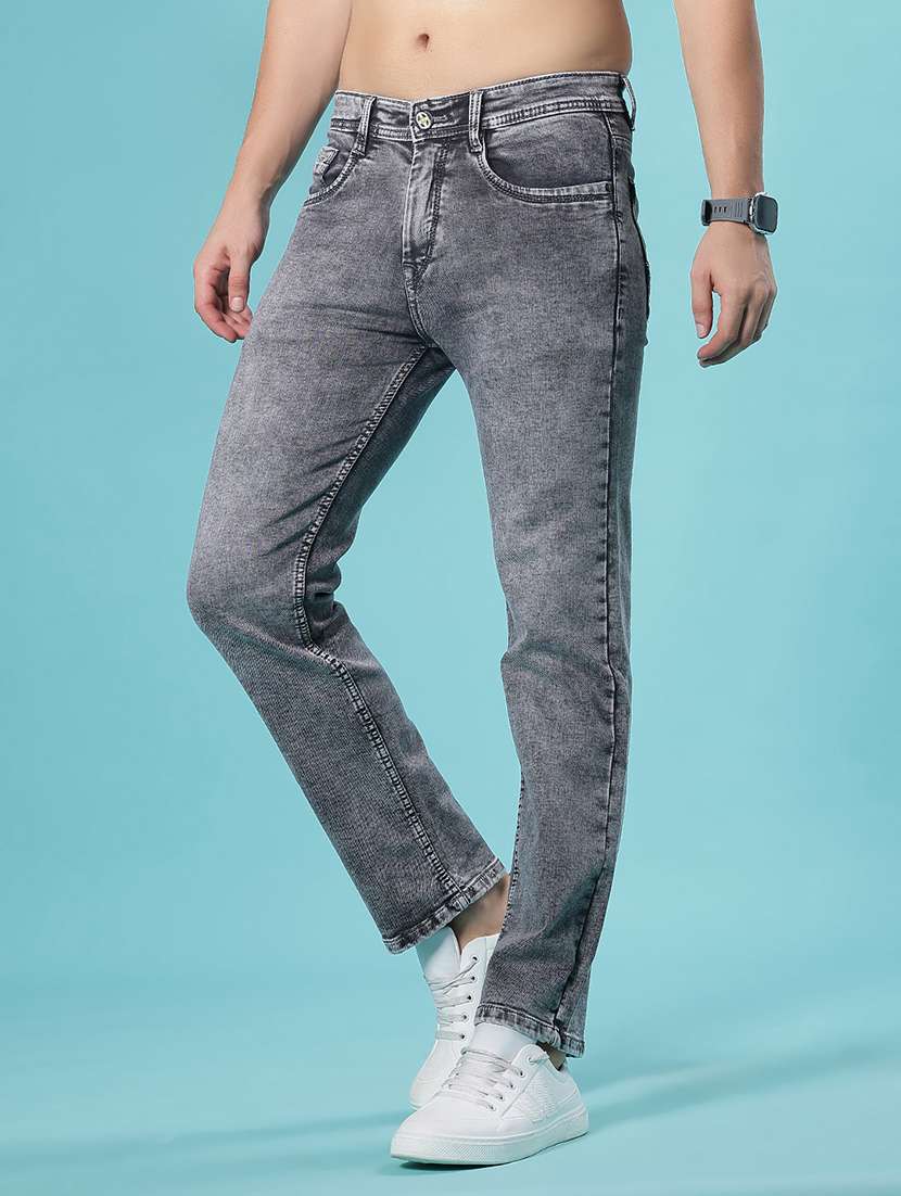 men washed mid rise full length jean - 22011895 -  Standard Image - 1